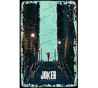 Joker Film Poster Vintage étain Signe Fer Peinture Plaque Décoration Murale Métal Signe Café Bière Pub Et Homme des Cavernes Rétro Art Affiche 8 * 12 Pouces