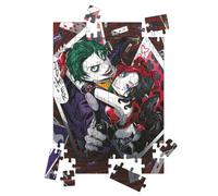 SD Toys – Puzzle 3D – The Joker et Harley Quinn DC – 100 pièces – 25 x 31 cm
