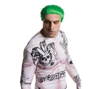 Joker Perruque Vert Suicide Squad Accessoire Déguisement Adultes Halloween
