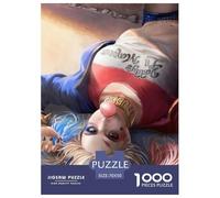 Joker Puzzle 1000 Pièces Educa Jouet en Bois Cadeau Unique De l'art De La Décoration Harley_Quinn Jeu Éducatif Challenge Toy Adultes Et Enfants À Partir De 14 Ans 70x50cm/1000pcs