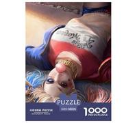 Joker Puzzle 1000 Pièces Educa Jouet en Bois Cadeau Unique Décoration Intérieure Harley_Quinn Jeu Éducatif Challenge Toy Adultes & Enfants des 14 Ans 38x26cm/1000pcs