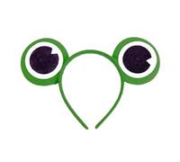 jokeshop Serre-tête grenouille verte avec yeux pour déguisement de monstre de science-fiction