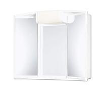 Jokey Angy Armoire à Miroir avec étagère et éclairage LED 59 cm de Large en Plastique Blanc