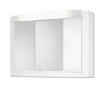 Jokey Armoire à miroir Swing avec éclairage LED - 76 cm de large - En plastique - Blanc