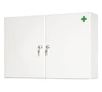 Jokey armoire à pharmacie Medi II incl. Serrure & Dépôts, Salle de bain, 63 x 42 x 15 cm, Blanc