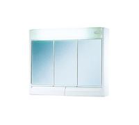 Jokey Saphir armoire à glace - Largeur 60 cm - blanc - avec éclairage - miroir de salle de bain