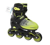Roces - Jokey X Boy Verstelbare Skeelers - Kinderen - Zwart/groen - 30-33