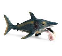 JOKFEICE Figurines d'animaux marins réalistes Helicoprion Action Model Science Project, Jouets éducatifs, Cadeau d'anniversaire, Décoration de gâteau pour enfants