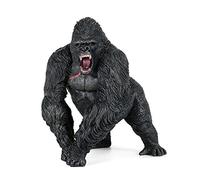 JOKFEICE Figurines d'animaux réalistes en plastique Roi Kong Gorille Modèle d'action scientifique projet éducatif apprentissage, cadeau d'anniversaire, décoration de gâteau pour enfants et tout-petits