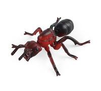 JOKFEICE Figurines d'insectes, projet scientifique réaliste de fourmis rouges, jouets d'apprentissage pour décoration de gâteau de Noël, d'anniversaire, cadeau pour enfants