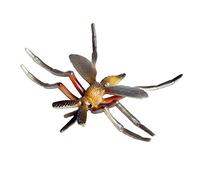 JOKFEICE Réaliste Figures Animales Moustique Figurines Insectes Jouet, Projet Scientifique, Gâteau Topper, Anniversaire Cadeau De Noël pour Les Tout-Petits Enfants Âge 3 4 5 (Jaune)