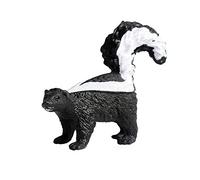 JOKFEICE Réaliste Figures Animales Skunk Figurines, Projet Scientifique, Gâteau Topper, début Jouets Éducatifs d'anniversaire Cadeau De Noël pour Les Tout-Petits Enfants Âge 3 4 5