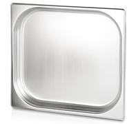 jokobela Récipient GN : : Non perforé : : Convient aux cuiseurs à Vapeur Gaggenau et Miele (Acier Inoxydable, Lavable au Lave-Vaisselle, Gastronorm 2/3, L 32,5 x L 35,4 x H 4,0 cm)