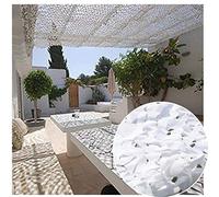 Jolan Filet De Camouflage Crème Solaire, Chasse Au Filet De Camouflage, Décoration Militaire, Filet D'ombrage 2M 3M 4M 5M 8M 10M, Différentes Tailles, Blanc,2x8m(6.6 * 26.2ft)