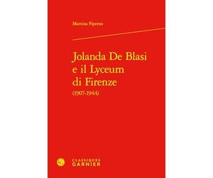 Jolanda De Blasi e il Lyceum di Firenze