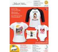 Jolee's Boutique Easy Image Papier transfert thermocollant Tissu Blanc