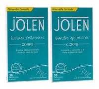 Jolen bandes dépilatoires jambes Bande(S) 2x36 pc(s)