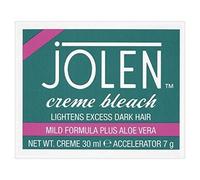 Jolen Crème décolorante à l'aloe vera, poils superflus, formule douce - Le pot de 30ml