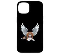 Joli Ange Beagle avec Ailes de Dessin animé Coque pour iPhone 13