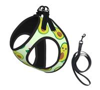 Joli Avocat imprimé,Harnais pour Animaux de Compagnie, Harnais réfléchissant réglable pour Chien,L