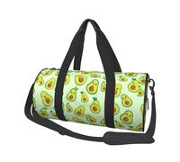 Joli Avocat imprimé., Sac de Voyage de Grande capacité, Sac à Main Rond, Sac de Voyage de Sport, fourre-Tout, Sac de Fitness
