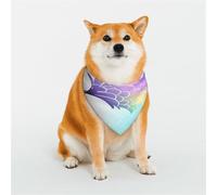 Joli bandana à plumes pour chiens de petite, moyenne et grande taille, écharpe triangulaire pour fille ou garçon