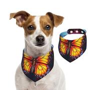 Joli bandana d'été pour chien, bandana d'été lavable et réglable pour chien, bavoir triangulaire mignon pour chiens de taille moyenne et grande taille