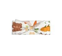Joli bandeau à nœud pour bébé fille - Bandeau en polyester doux et extensible, parfait pour les nouveau-nés, 0 à 6 mois, cadeau de bébé, accessoire photo