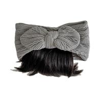 Joli bandeau avec nœud pour nourrisson, accessoire de cheveux pour nouveau-nés de 0 à 1 an, couleur unie, accessoires pour bébé fille