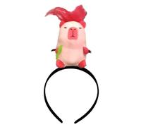 Joli bandeau Capybara en forme d'animal de dessin animé pour les jeunes et le cosplay élégant pour enfants filles Coiffe Bijoux Fiable