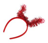 Joli Bandeau de Festival Rouge, Accessoire Coiffure Léger pour Femmes | Style Mignon et Unique, Plastique et Écume, Usage Polyvalent, pour Fêtes d Anniversaire et Célébrations