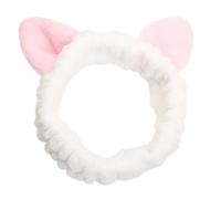 Joli bandeau en peluche avec oreilles de chats pour les réunions de famille, pour femme - Pour le lavage du visage, la gym, le sport - Pour tous les âges