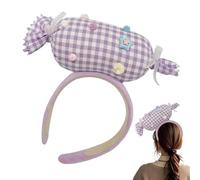 Joli bandeau pour fille - Accessoire de mode confortable pour les fêtes de fin d'année | 3D - Bijou de tête avec motif ludique et lumineux pour les amis