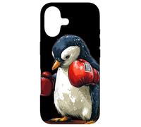 Joli bébé Pingouin Aime Le Sport et la Boxe avec des Gants Coque pour iPhone 17