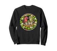 Joli Bec en épicéa en Forme de Croix pour ornithologue printanier Oiseau Chanteur Sweatshirt
