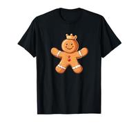 Joli Bonhomme en Pain d'épice avec Couronne T-Shirt