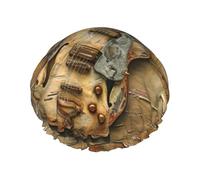 Joli bonnet de douche imprimé guitare, bonnet de douche doublé pour femme, réutilisable, double couche imperméable