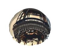 Joli bonnet de douche réutilisable imprimé Paris Tour Eiffel pour femmes, chapeau de bain double couche imperméable, bonnet de cheveux de bain à séchage rapide