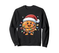 Joli Bonnet de Père Noël Orange Fruits pour Enfants garçons Filles Sweatshirt