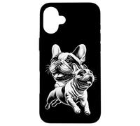Joli bouledogue français comme portrait cool Coque pour iPhone 16 Plus