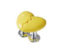 Joli bouton poussoir pour toilettes, facile à utiliser, outil de salle de bain, installation simple, presse de toilette d'amour