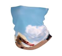 Joli cache-cou de cygne UPF 50+ - Masque de protection UV - Cache-cou respirant - Bandana de randonnée pour homme et femme