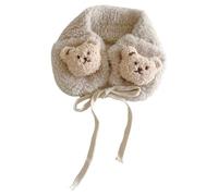 Joli cache-oreilles en peluche ours pour, bandeau chauffe-oreilles en fourrure pour l ' hiver, cadeaux de noël et du nouvel an, cache-oreilles en peluche pour femmes
