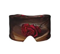 Joli cache-oreilles et yeux doux avec imprimé de fleurs, papillons, roses, pour adultes