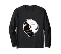 Joli Cadeau pour Les Amoureux des Chatons Anti-racisme et racisme Manche Longue