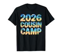 Joli Camp Cousin 2026 Crew Vacances Voyage Surf Vacay Beach T-Shirt