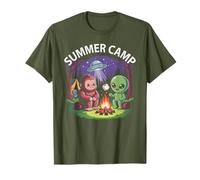 Joli Camp d'été : Alien UFO, Directeur de l'équipage et conseiller du Personnel T-Shirt