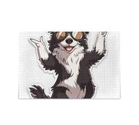 Joli casse-tête Border Collie robuste de 2 mm pour adulte 1000 pièces