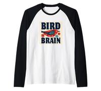 Joli Cerveau d'oiseau dans Un Costume Graphique Cool Manche Raglan