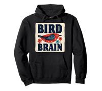 Joli Cerveau d'oiseau dans Un Costume Graphique Cool Sweat à Capuche